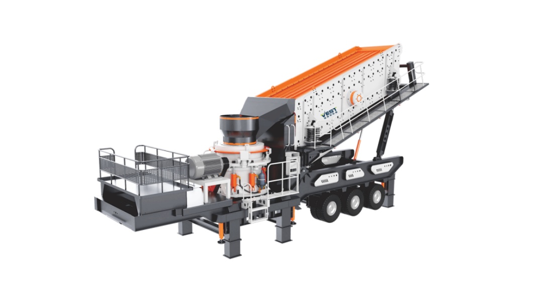 Мобильная конусная дробилка