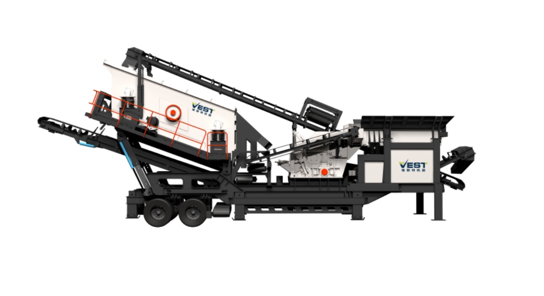 Мобильная ударная дробилка